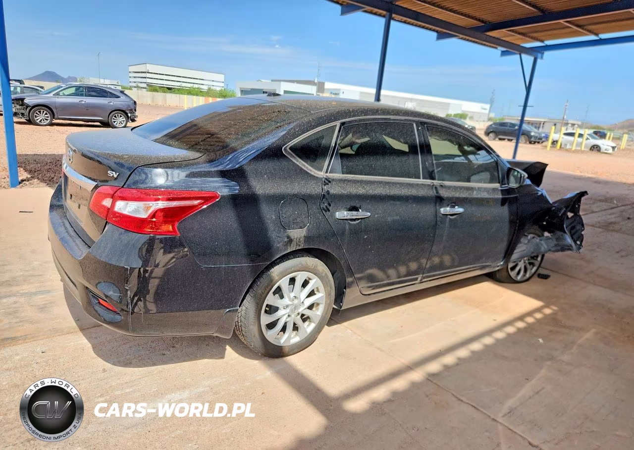 2019 Nissan Sentra Sv VIN:3N1AB7APXKY335572 - 3