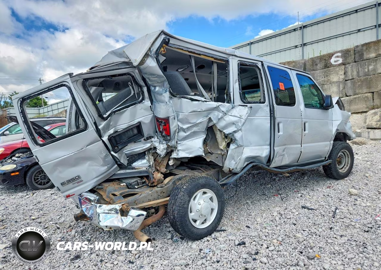 2009 Ford Econoline E350 Super Duty Wagon VIN:1FBNE31L49DA47902 - 3
