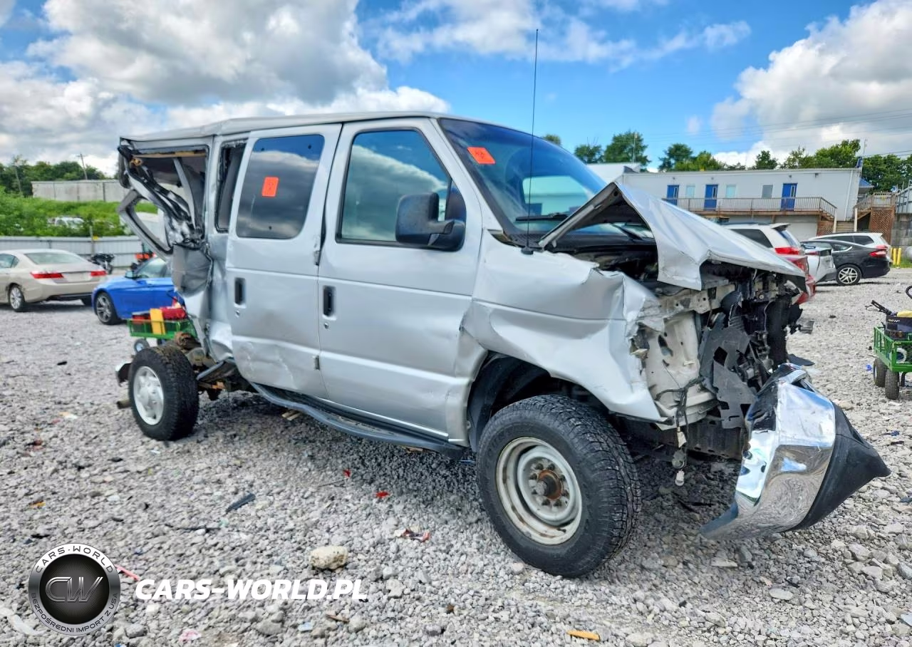 2009 Ford Econoline E350 Super Duty Wagon VIN:1FBNE31L49DA47902 - 4