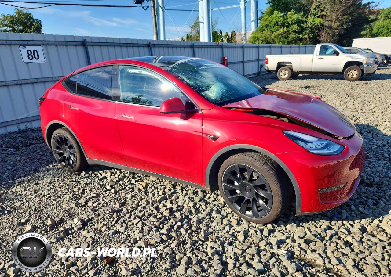 2022 Tesla Model Y VIN:7SAYGDEE2NA021967 - 4