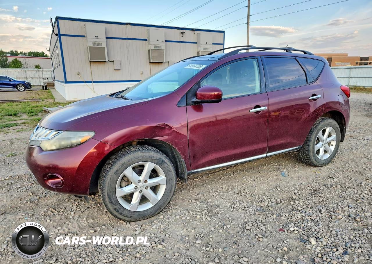 2009 Nissan Murano S VIN:JN8AZ18W19W102849 - 1