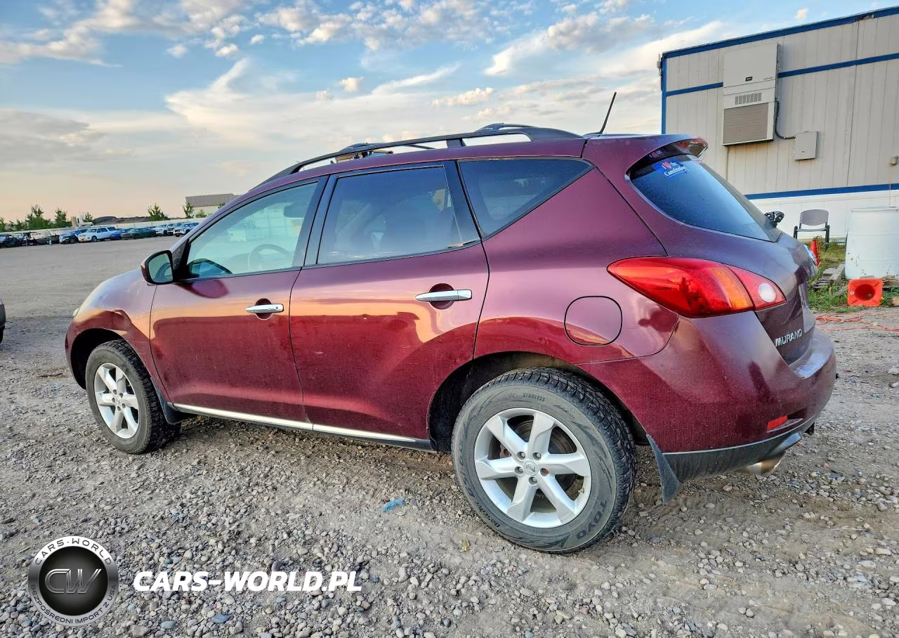 2009 Nissan Murano S VIN:JN8AZ18W19W102849 - 2