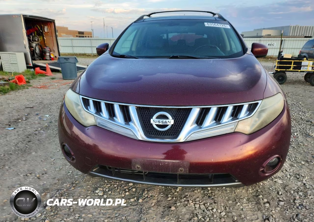 2009 Nissan Murano S VIN:JN8AZ18W19W102849 - 5