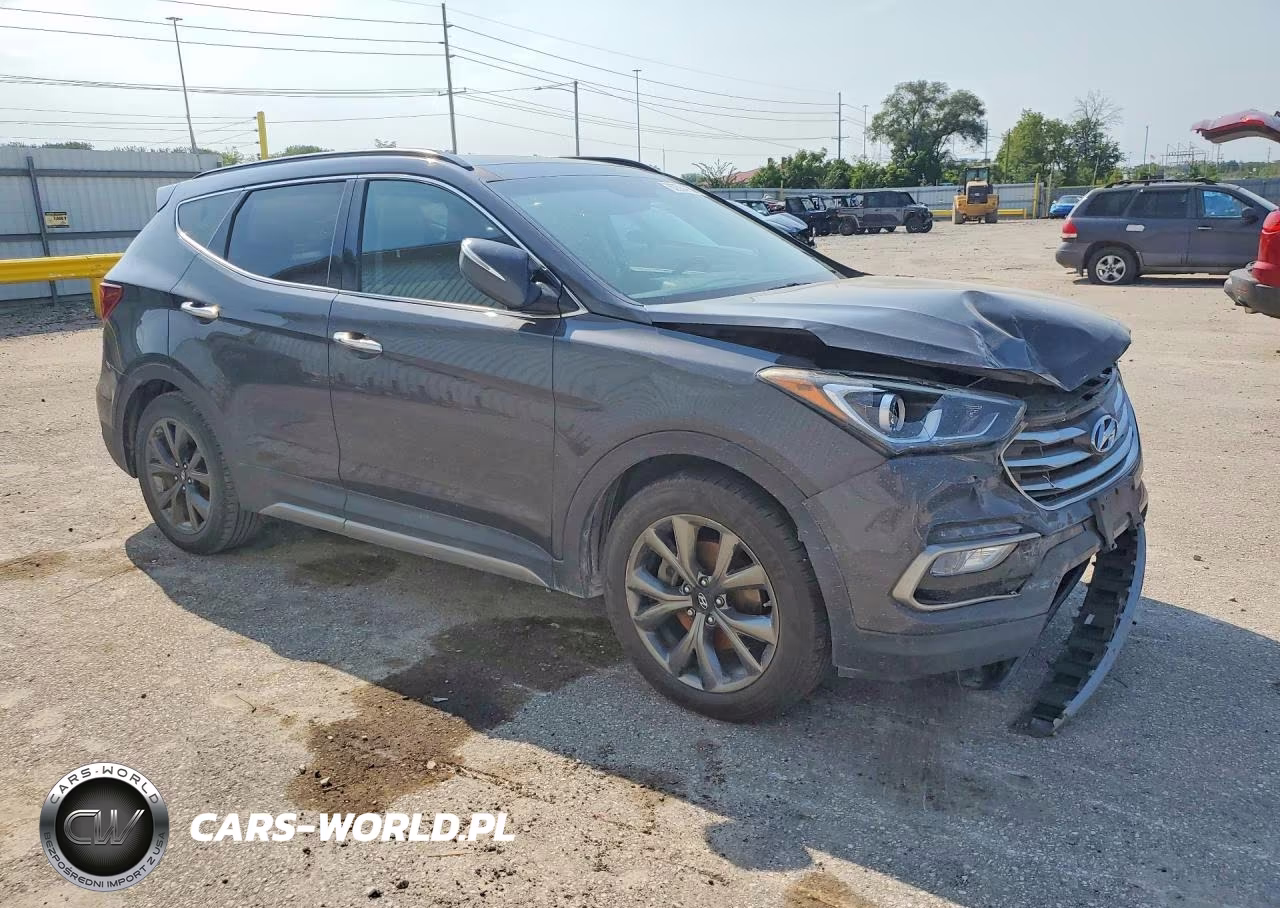 2017 Hyundai Santa Fe Sport 2.0T Ultimate VIN:5XYZW4LA4HG384727 - 4