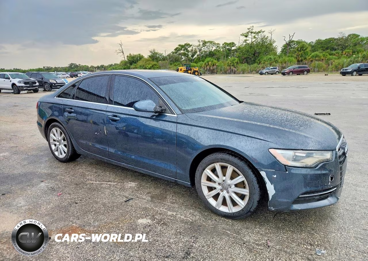 2013 Audi A6 Premium Plus VIN:WAUGFBFC7DN104775 - 4