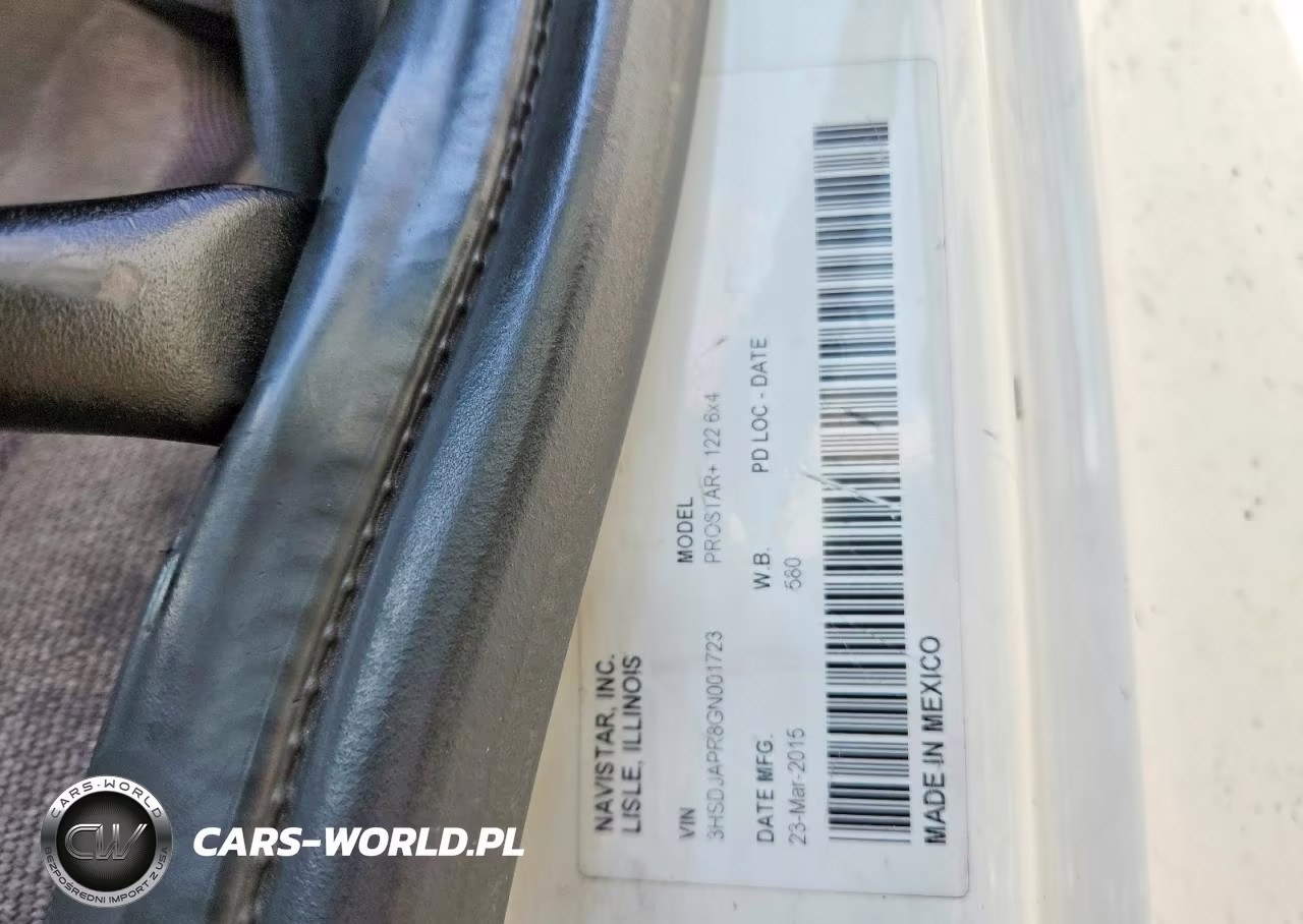 2016 International Prostar Semi Truck VIN:3HSDJAPR8GN001723 - 12
