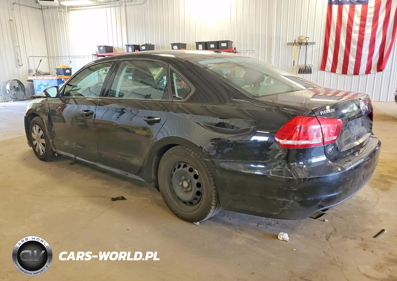 2012 Volkswagen Passat S VIN:1VWAP7A35CC073656 - 2