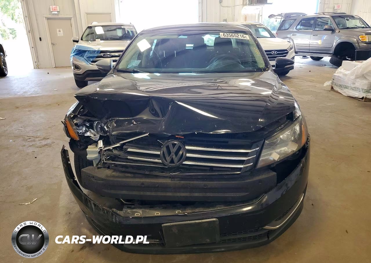 2012 Volkswagen Passat S VIN:1VWAP7A35CC073656 - 5