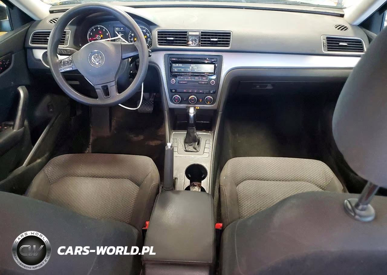2012 Volkswagen Passat S VIN:1VWAP7A35CC073656 - 8