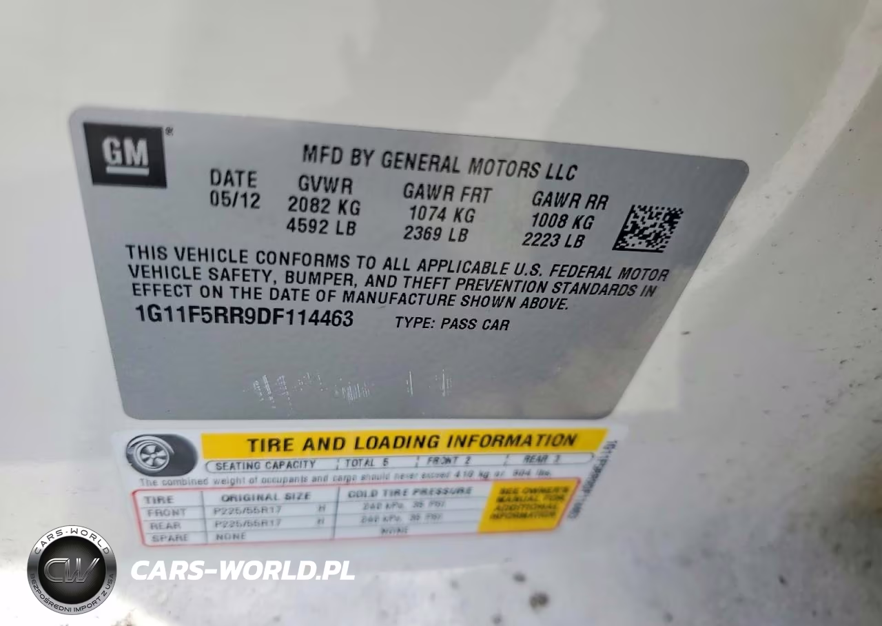 2013 Chevrolet Malibu 2Lt VIN:1G11F5RR9DF114463 - 12