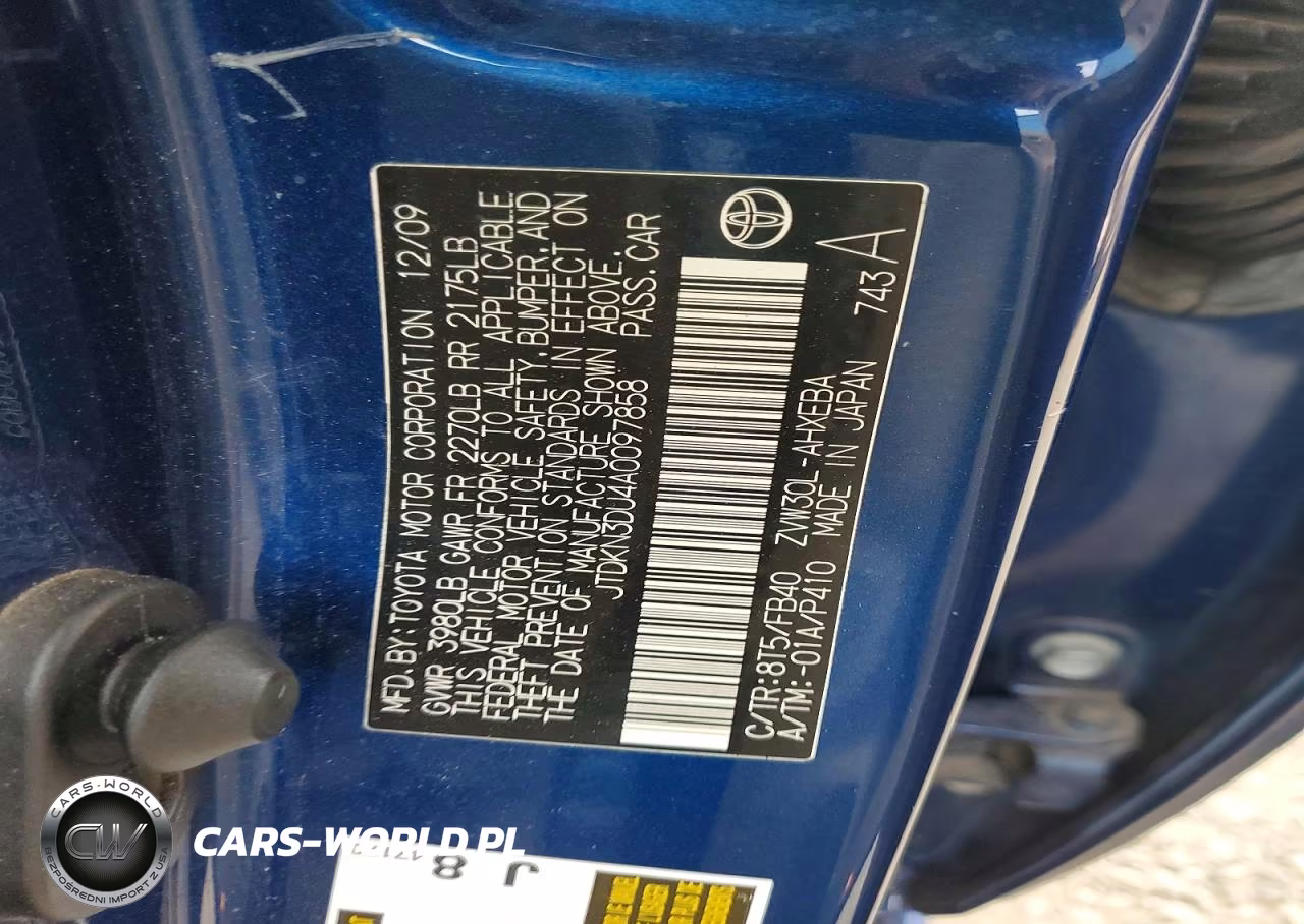 2010 Toyota Prius Ii VIN:JTDKN3DU4A0097858 - 12