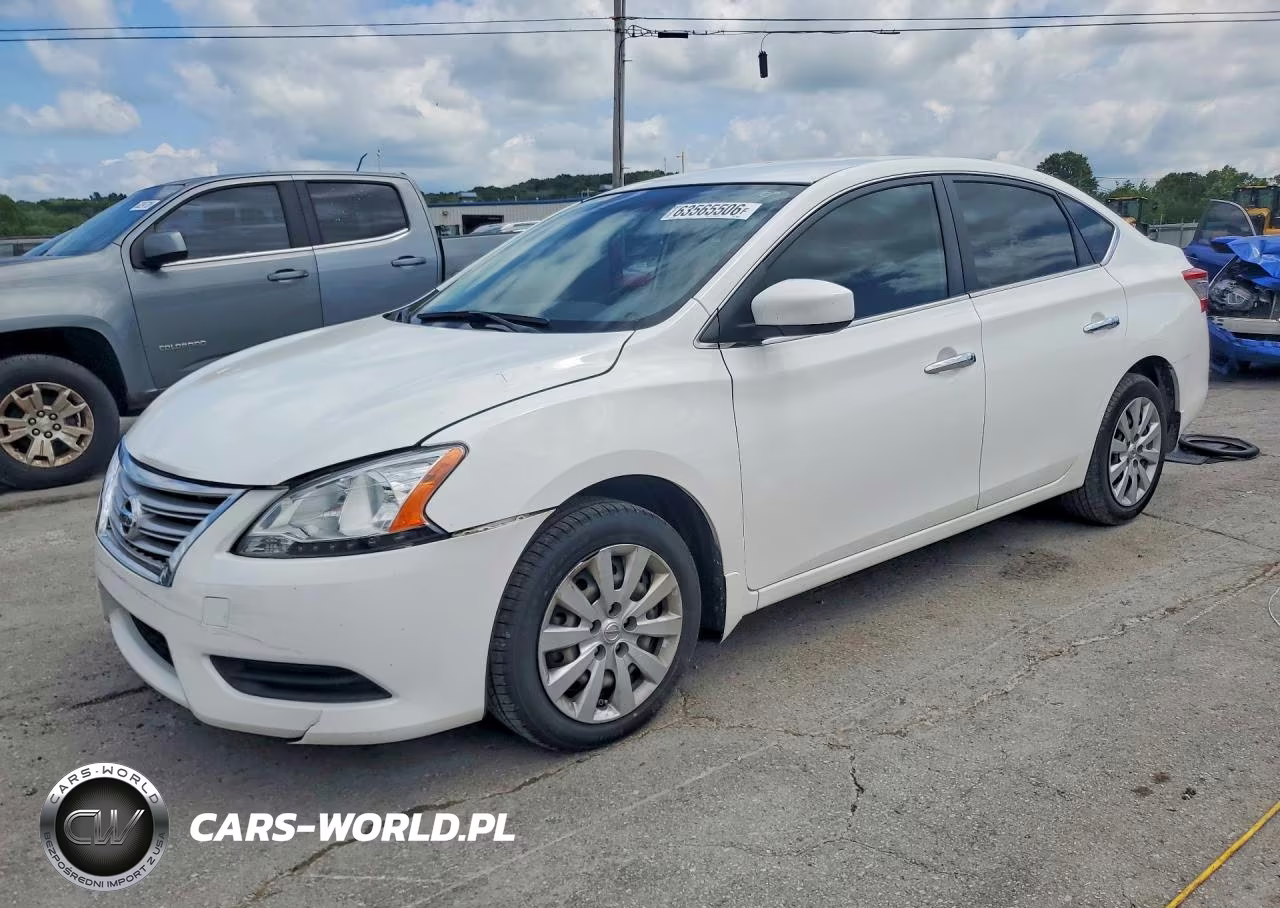 2015 Nissan Sentra Sv VIN:3N1AB7AP9FY326092 - 1