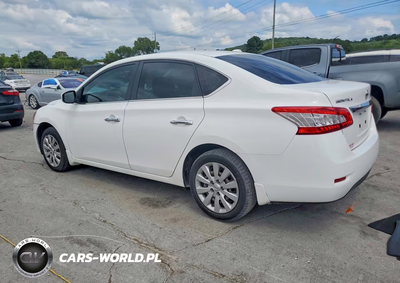 2015 Nissan Sentra Sv VIN:3N1AB7AP9FY326092 - 2