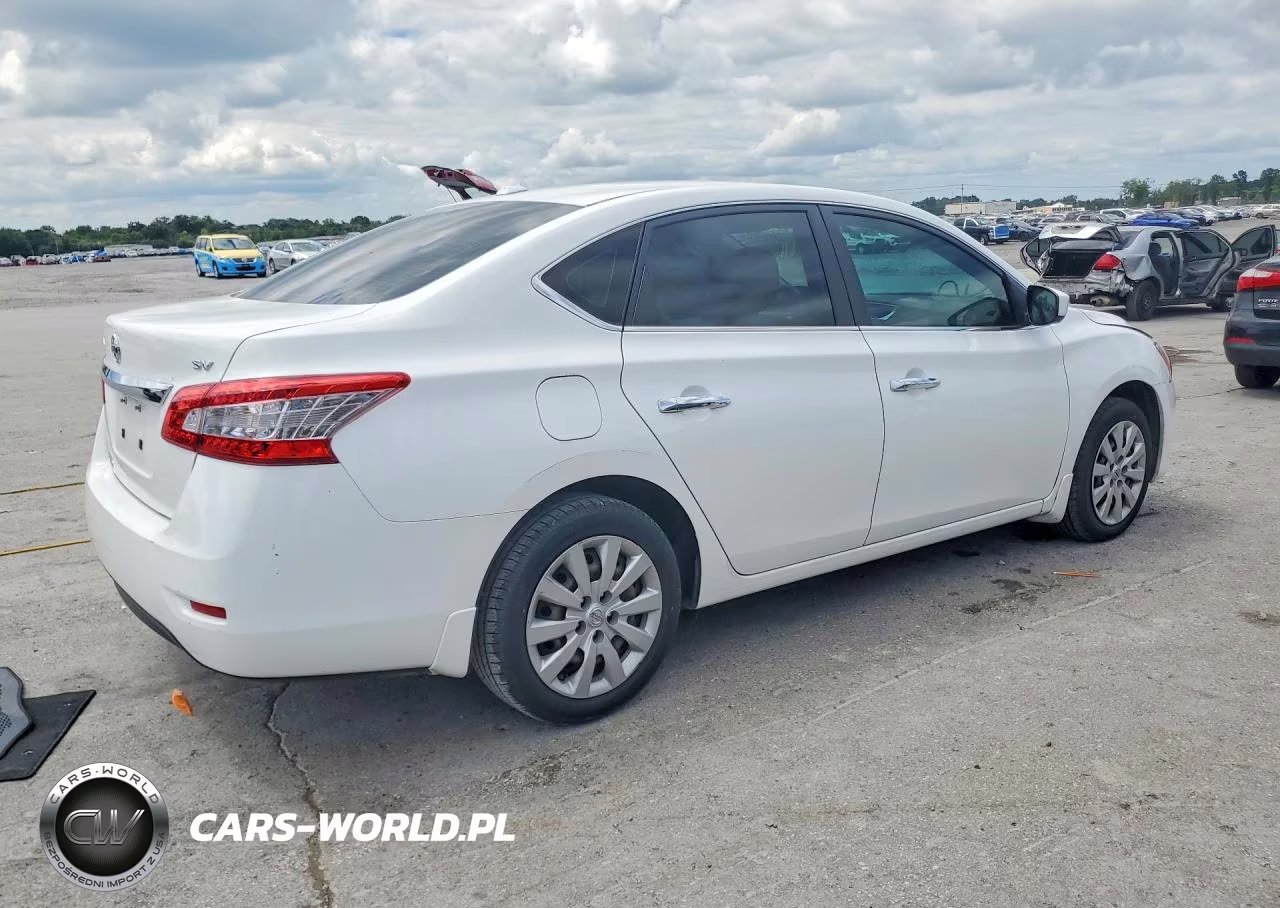 2015 Nissan Sentra Sv VIN:3N1AB7AP9FY326092 - 3