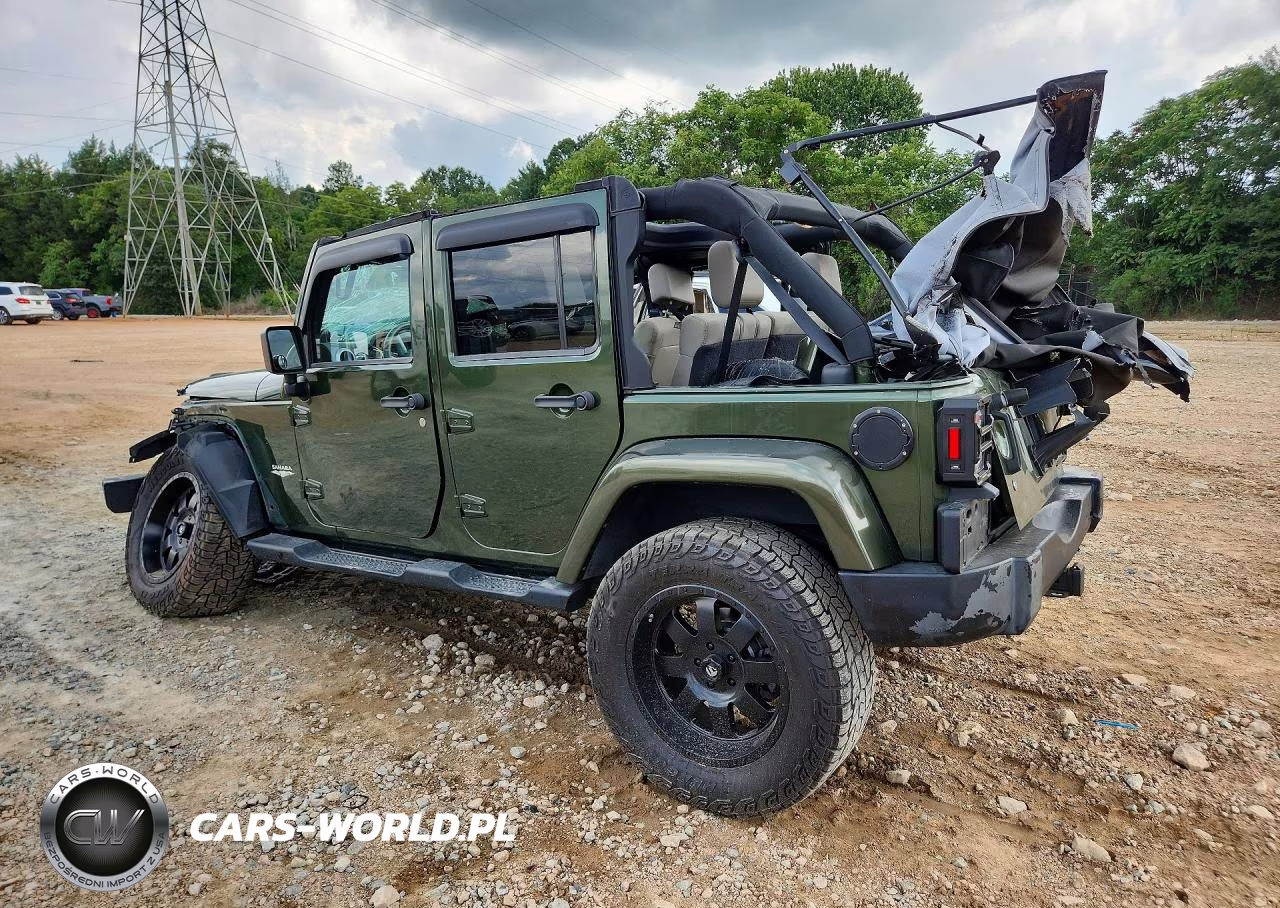 2008 Jeep Wrangler Unlimited Sahara VIN:1J4GB59118L598511 - 2