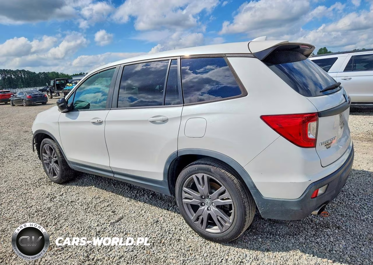 2019 Honda Passport Exl VIN:5FNYF7H52KB011418 - 2