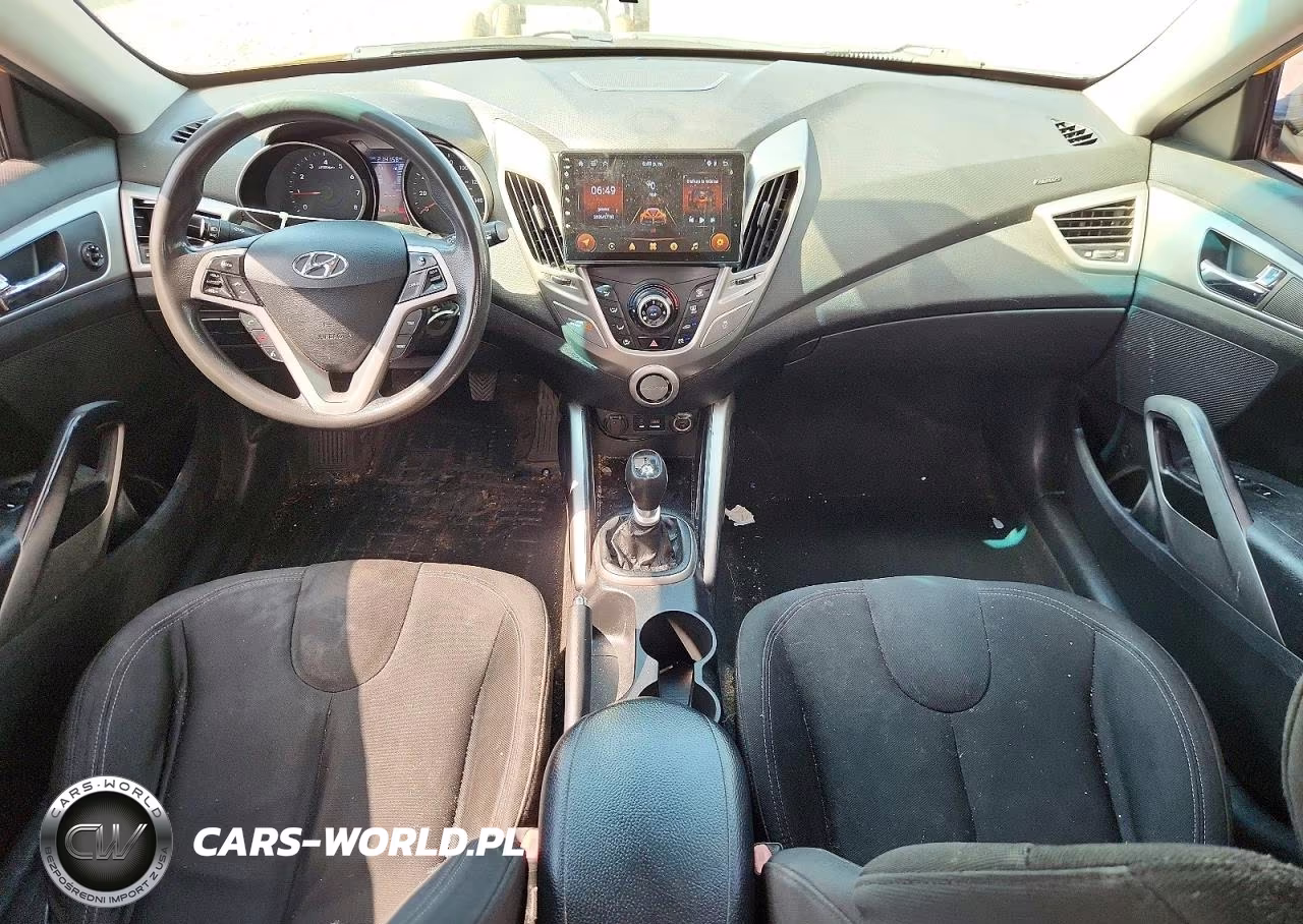 2012 Hyundai Veloster Base VIN:KMHTC6AD4CU021046 - 8