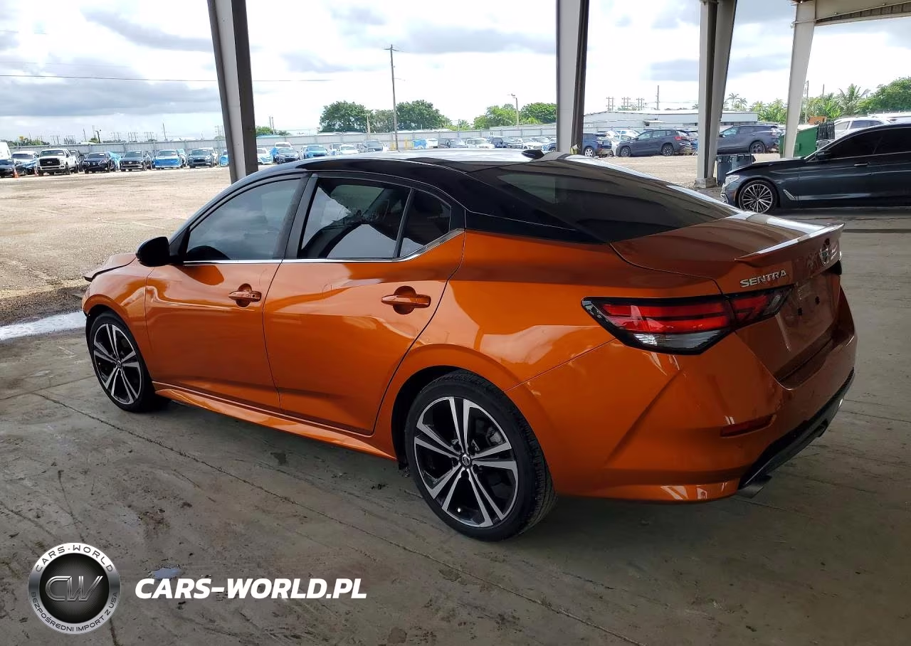 2020 Nissan Sentra Sr VIN:3N1AB8DV4LY222752 - 2