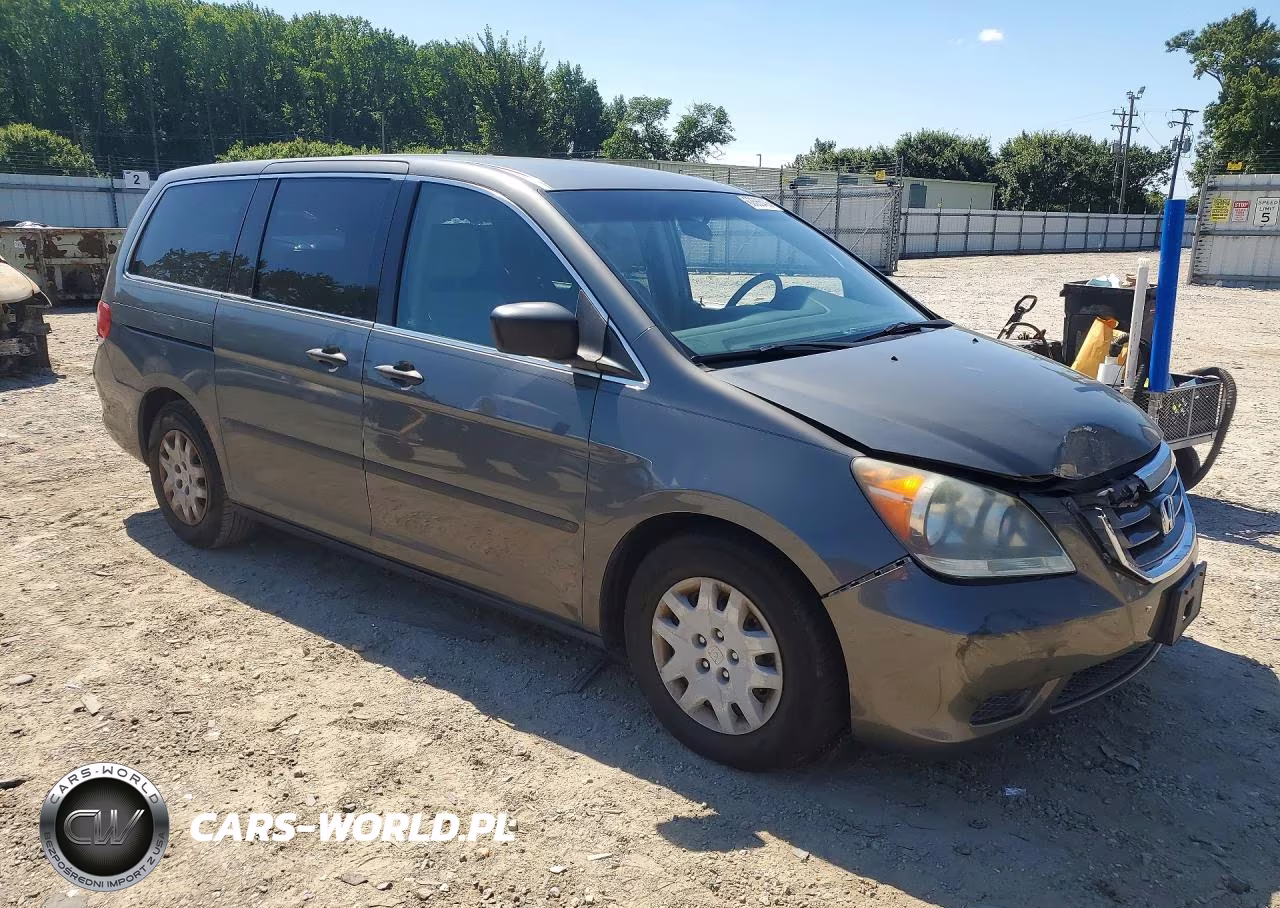 2008 Honda Odyssey Lx VIN:5FNRL38298B107731 - 4