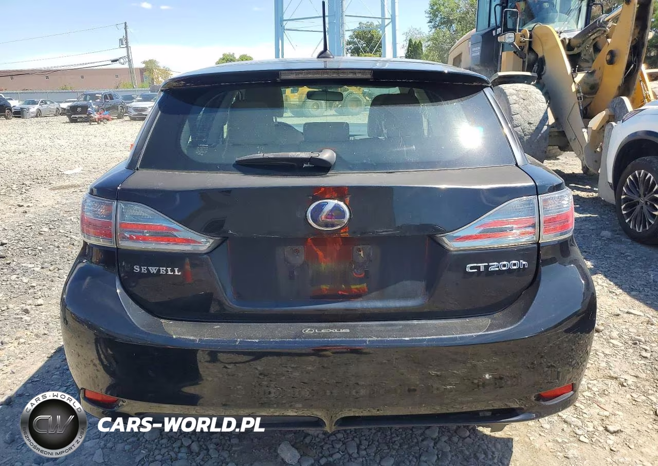 2011 Lexus Ct 200 VIN:JTHKD5BH3B2015742 - 6