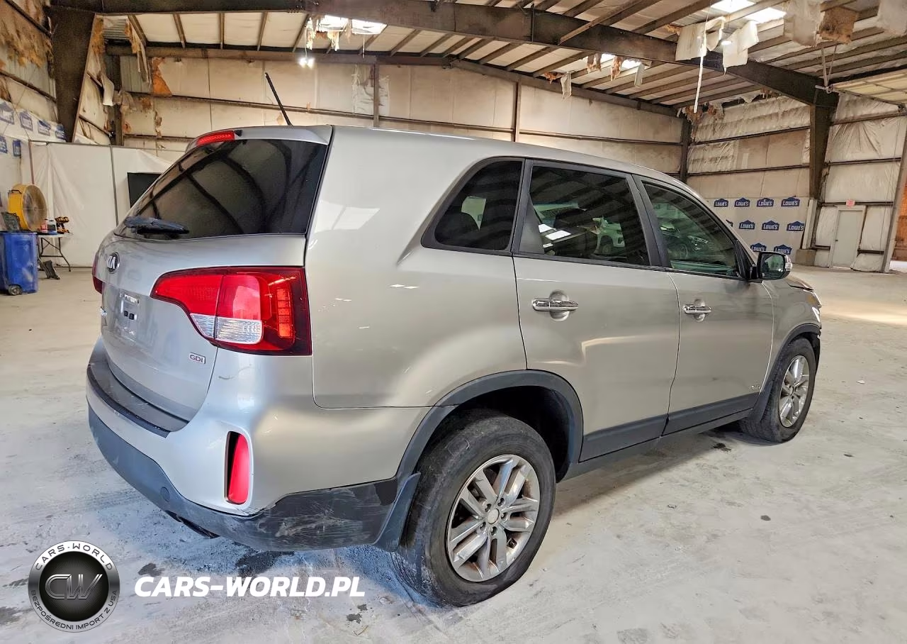 2015 Kia Sorento Lx VIN:5XYKTCA6XFG604727 - 3