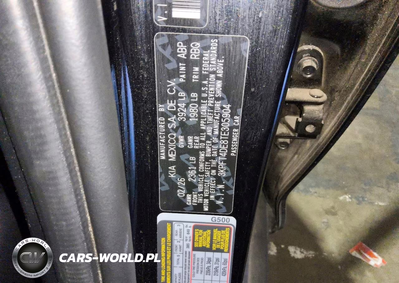 2026 Kia K4 Lxs VIN:3KPFT4DE8TE305904 - 12