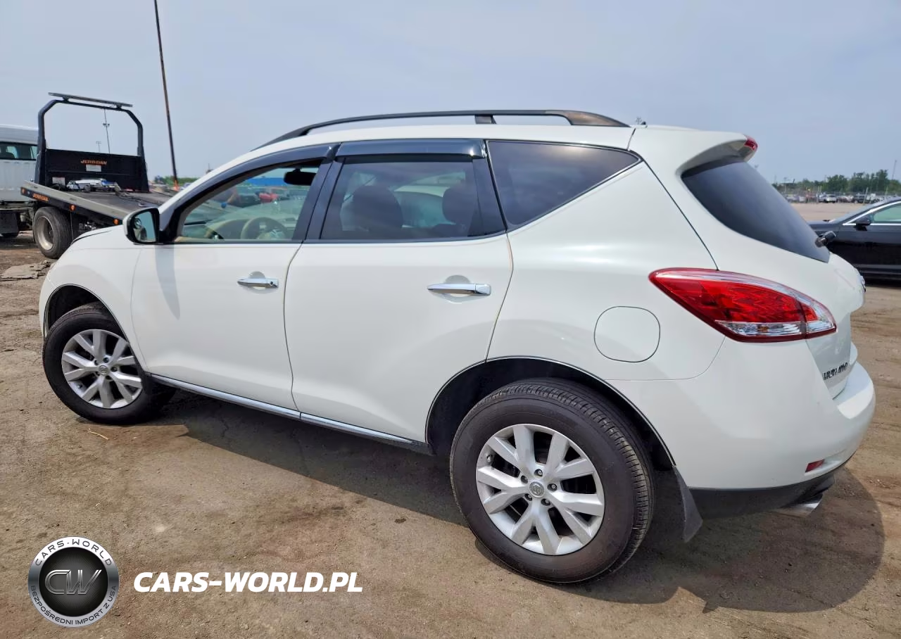 2014 Nissan Murano Sv VIN:JN8AZ1MW3EW530499 - 2
