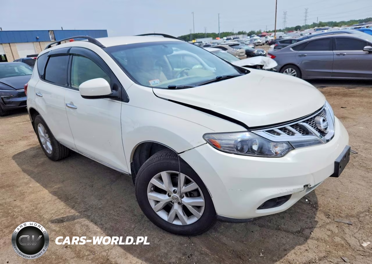 2014 Nissan Murano Sv VIN:JN8AZ1MW3EW530499 - 4