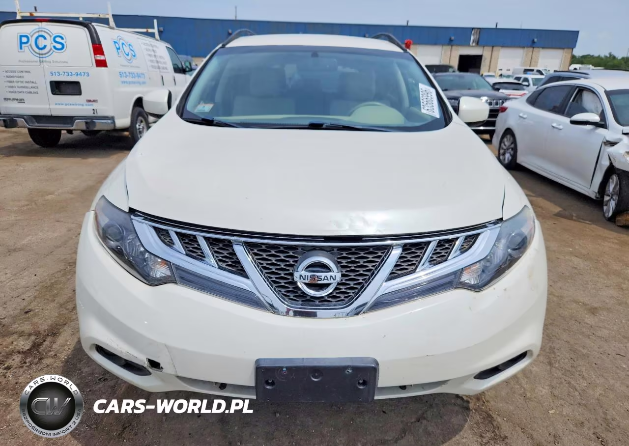 2014 Nissan Murano Sv VIN:JN8AZ1MW3EW530499 - 5