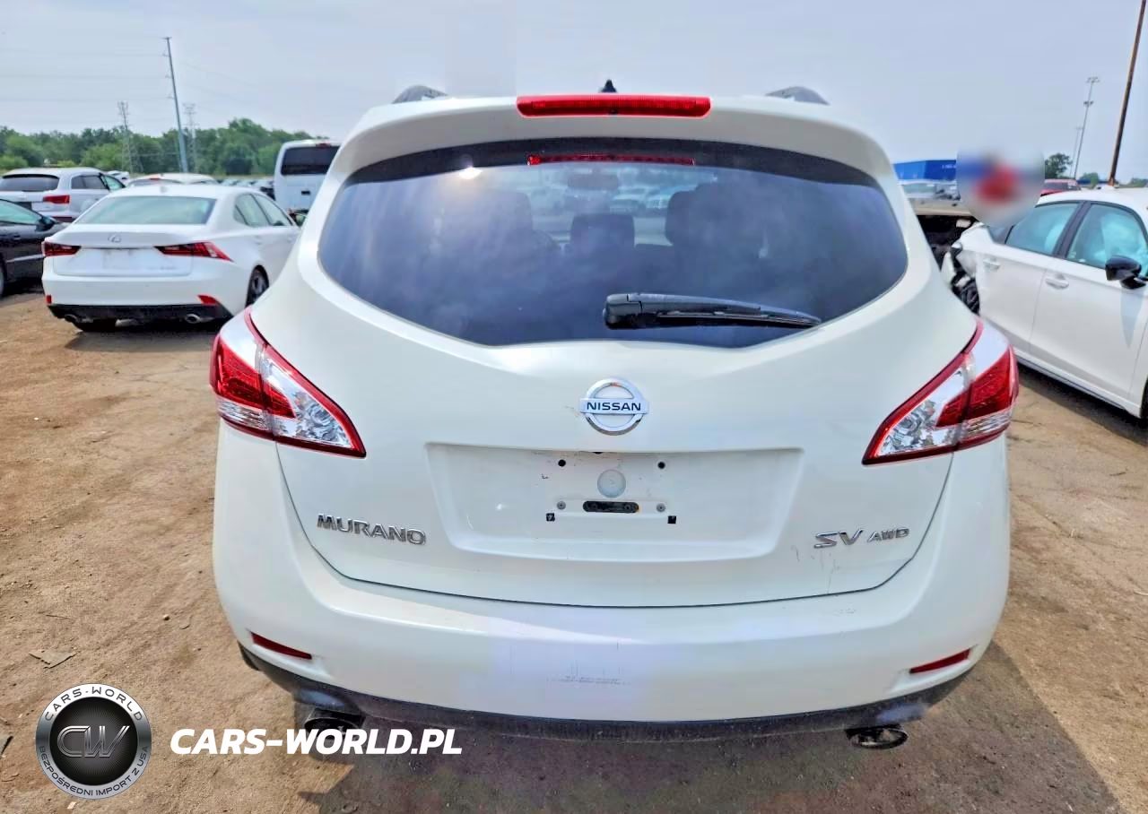 2014 Nissan Murano Sv VIN:JN8AZ1MW3EW530499 - 6