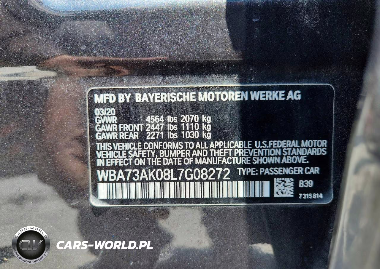 2020 BMW 228Xi VIN:WBA73AK08L7G08272 - 13