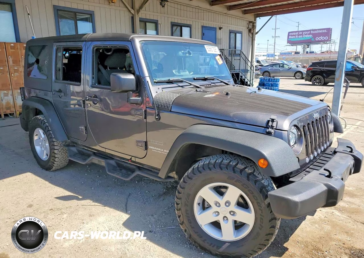 2017 Jeep Wrangler Unlimited Sport VIN:1C4BJWDG0HL546064 - 4