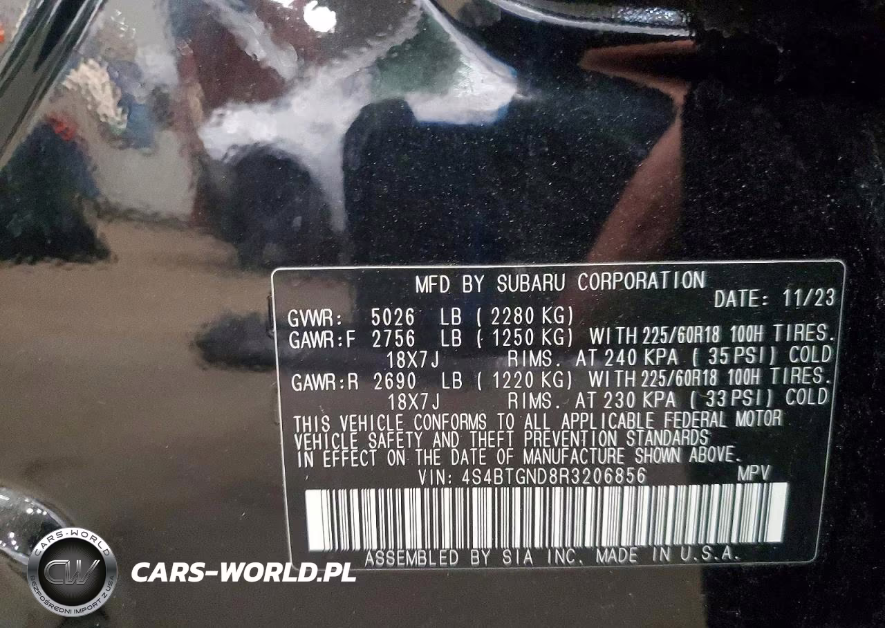 2024 Subaru Outback Limited Xt VIN:4S4BTGND8R3206856 - 13
