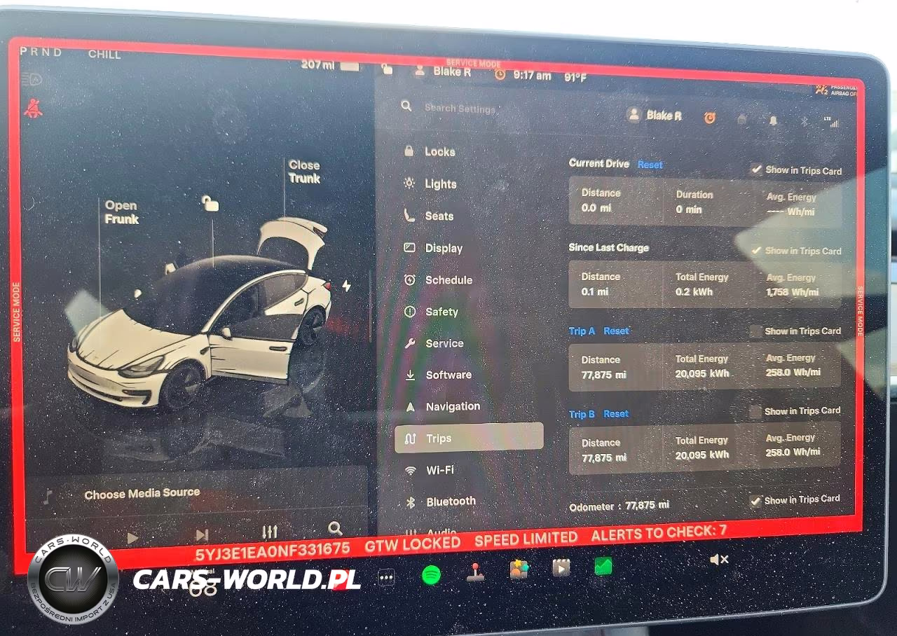 2022 Tesla Model 3 VIN:5YJ3E1EA0NF331675 - 9