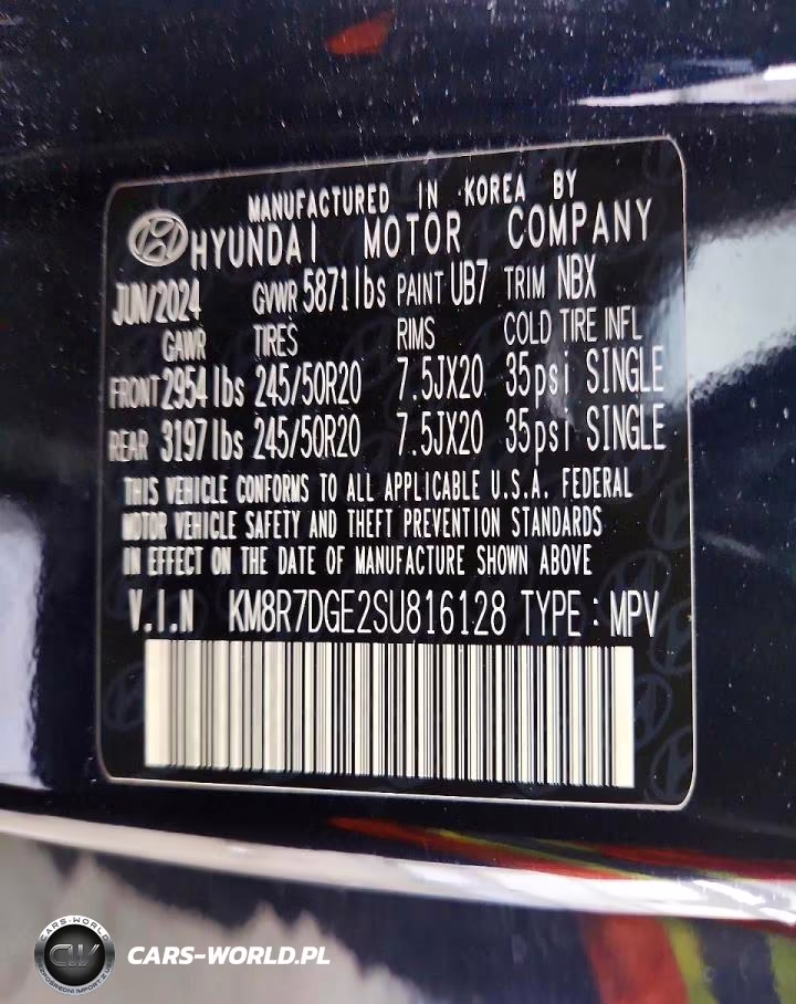 2025 Hyundai Palisade Calligraphy VIN:KM8R7DGE2SU816128 - 14