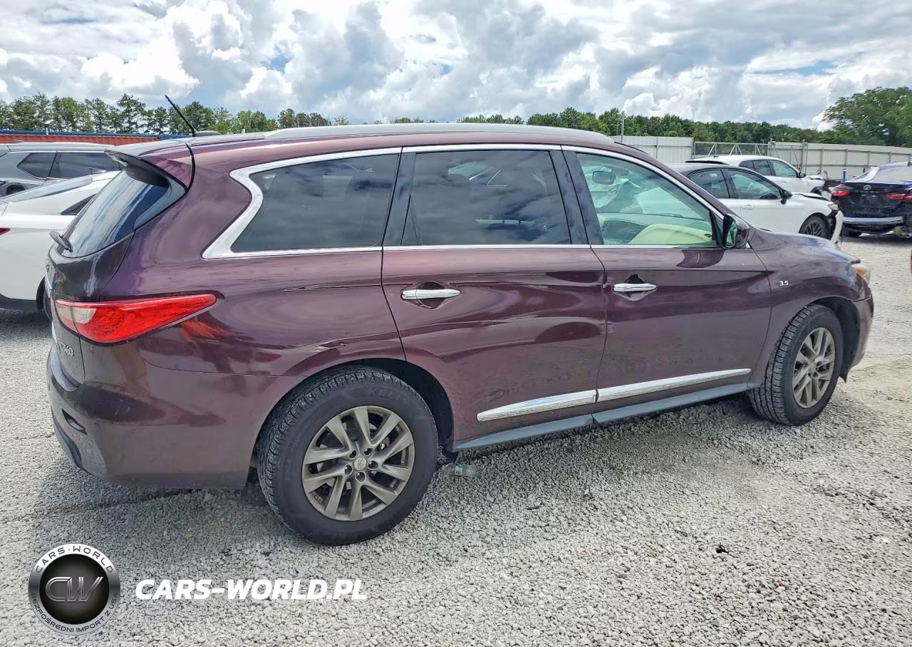 2015 Infiniti Qx60 Base VIN:5N1AL0MN9FC525191 - 3