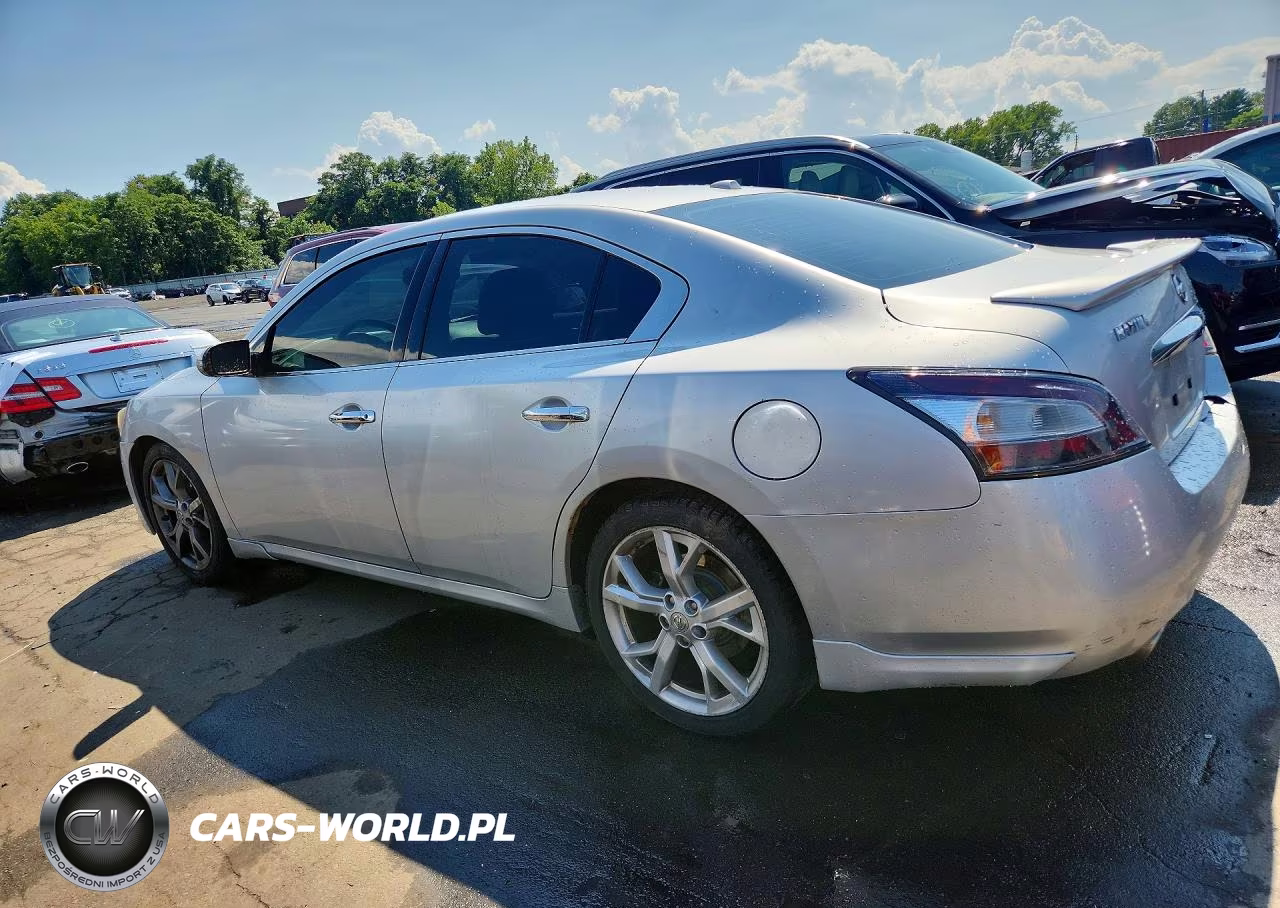 2012 Nissan Maxima S VIN:1N4AA5AP9CC834755 - 2