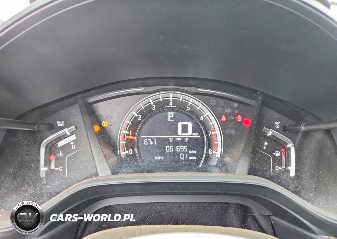 2019 Honda Cr-V Lx VIN:2HKRW6H35KH201504 - 9