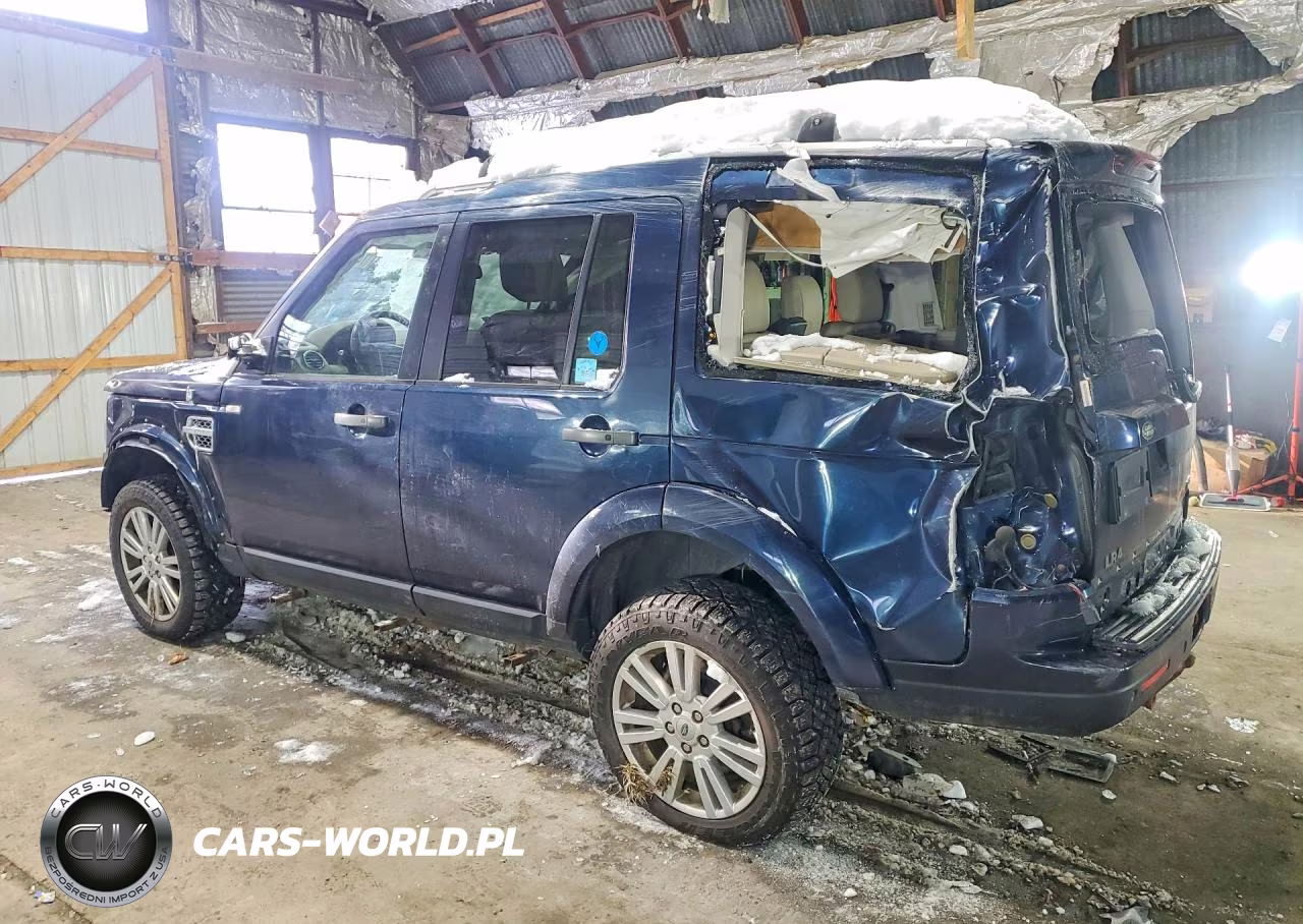 2012 Land Rover Lr4 Hse VIN:SALAG2D43CA651039 - 2