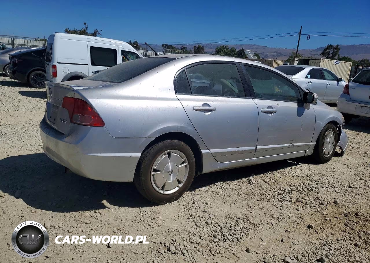 2007 Honda Civic Hybrid VIN:JHMFA36247S021688 - 3