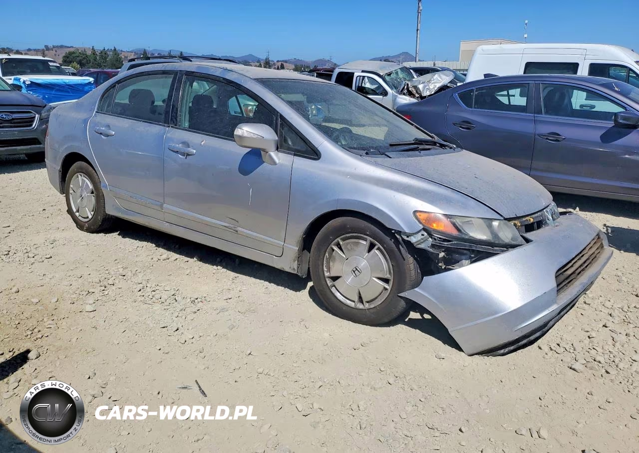 2007 Honda Civic Hybrid VIN:JHMFA36247S021688 - 4