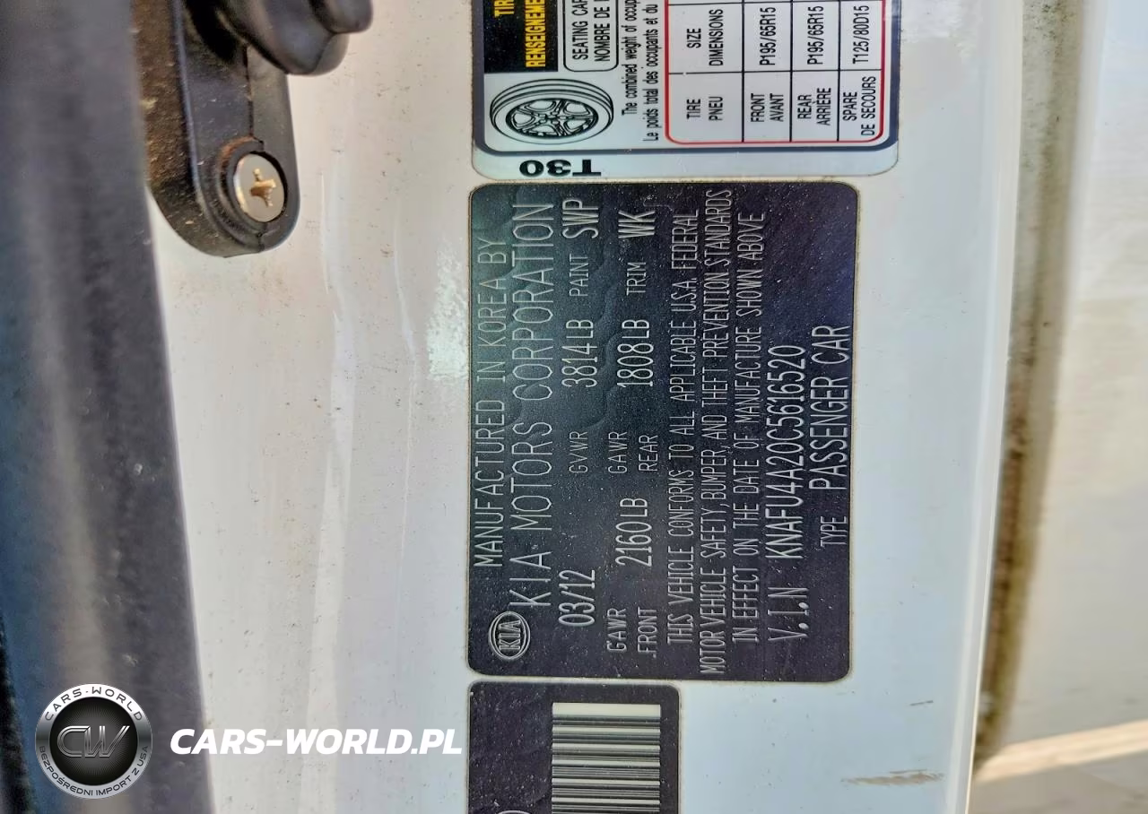 2012 Kia Forte Ex VIN:KNAFU4A20C5616520 - 12