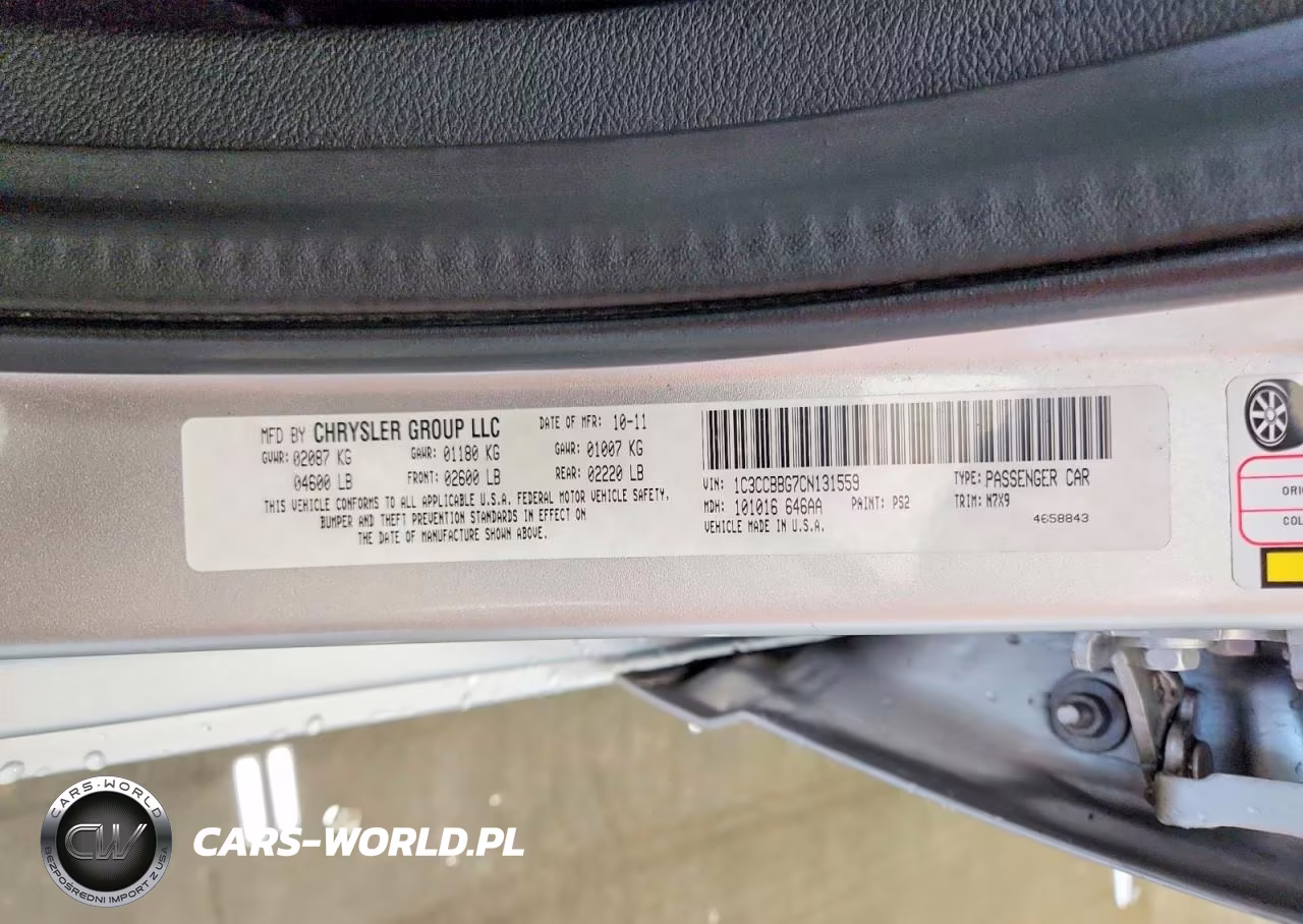 2012 Chrysler 200 Touring VIN:1C3CCBBG7CN131559 - 12