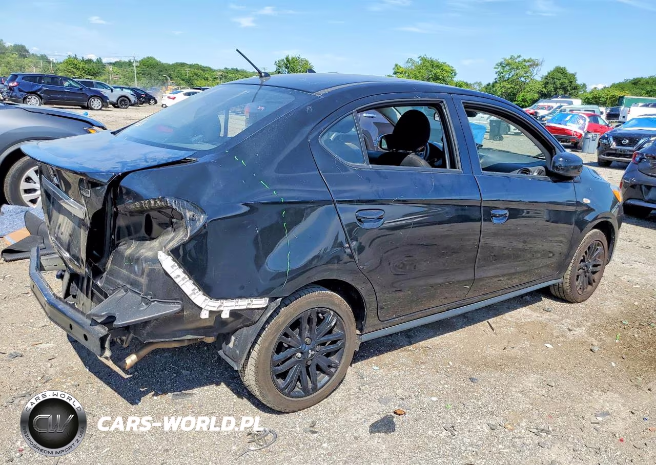 2022 Mitsubishi Mirage G4 Es VIN:ML32FUFJ2NHF04983 - 3