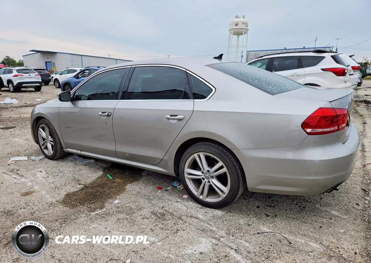 2014 Volkswagen Passat Se VIN:1VWBS7A31EC053328 - 2