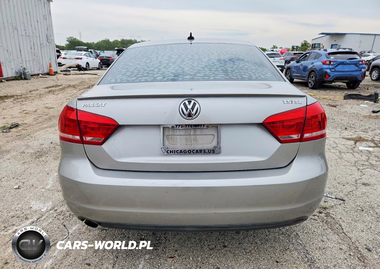 2014 Volkswagen Passat Se VIN:1VWBS7A31EC053328 - 6
