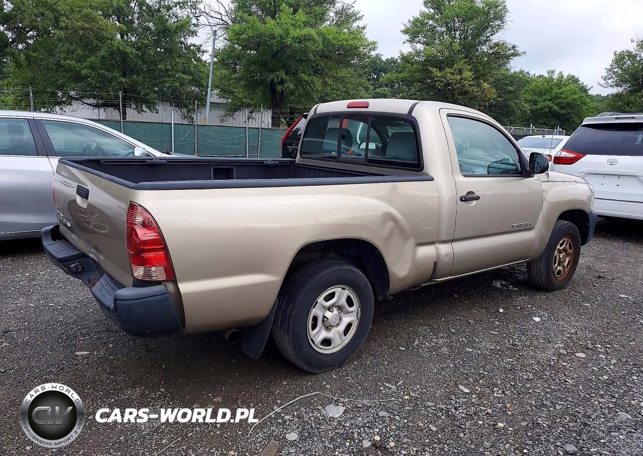 2007 Toyota Tacoma Base VIN:5TENX22N17Z444259 - 3