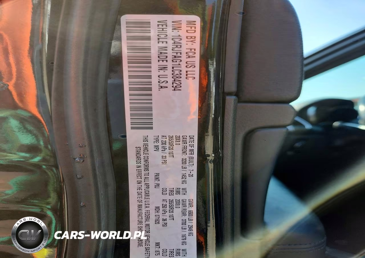 2020 Jeep Grand Cherokee Laredo VIN:1C4RJFAG1LC384294 - 13