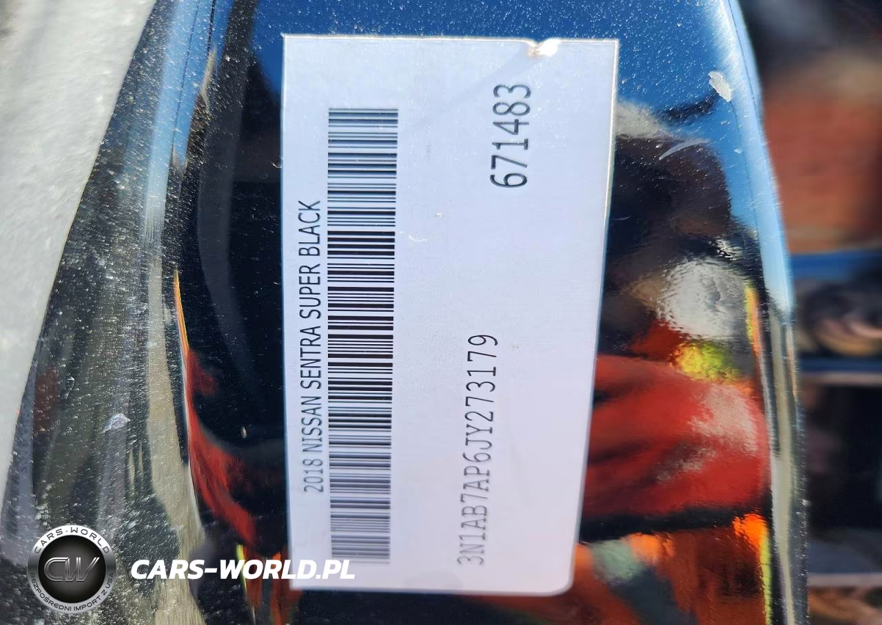 2018 Nissan Sentra Sv W-Continuo VIN:3N1AB7AP6JY273179 - 12