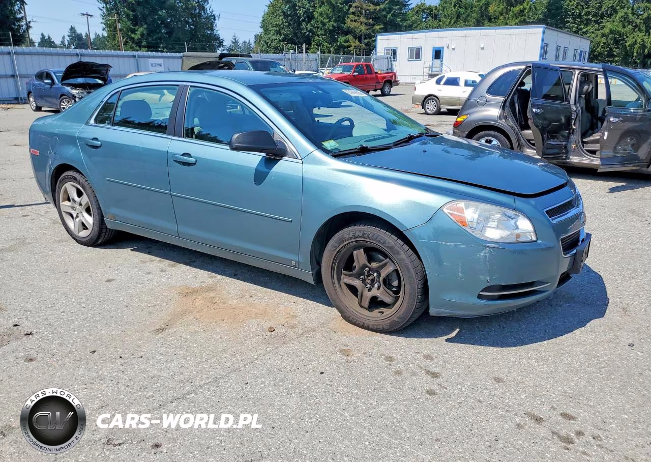 2009 Chevrolet Malibu Ls VIN:1G1ZG57B79F232802 - 4